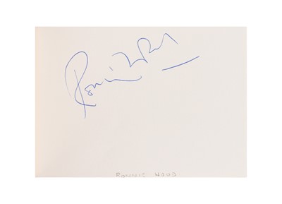 Lot 25 - From a Gentleman's Collection. Autograph Album Incl. Ronnie Wood
