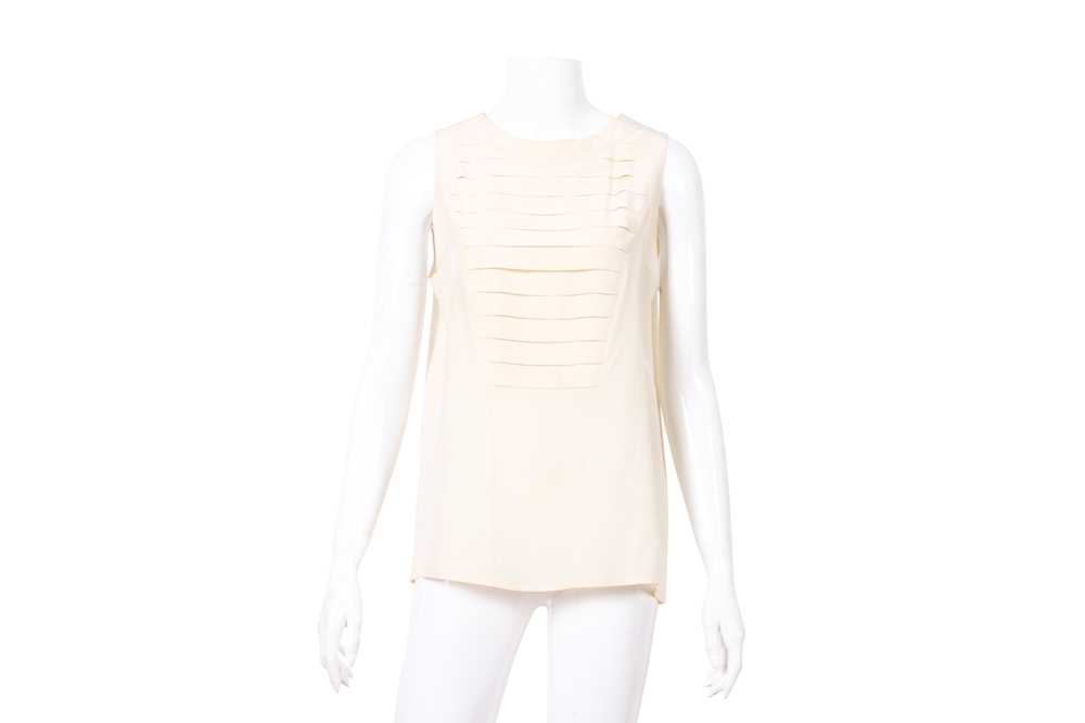 CHANEL SLEEVELESS KNIT TOP 259262