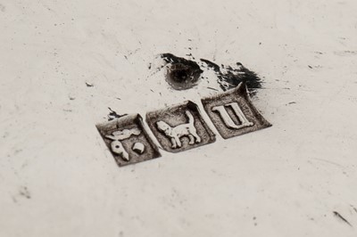 Lot 217 - An early 20th century Anglo – Indian silver three-piece tea set, Kashmir with Egyptian import marks for Cairo 1920