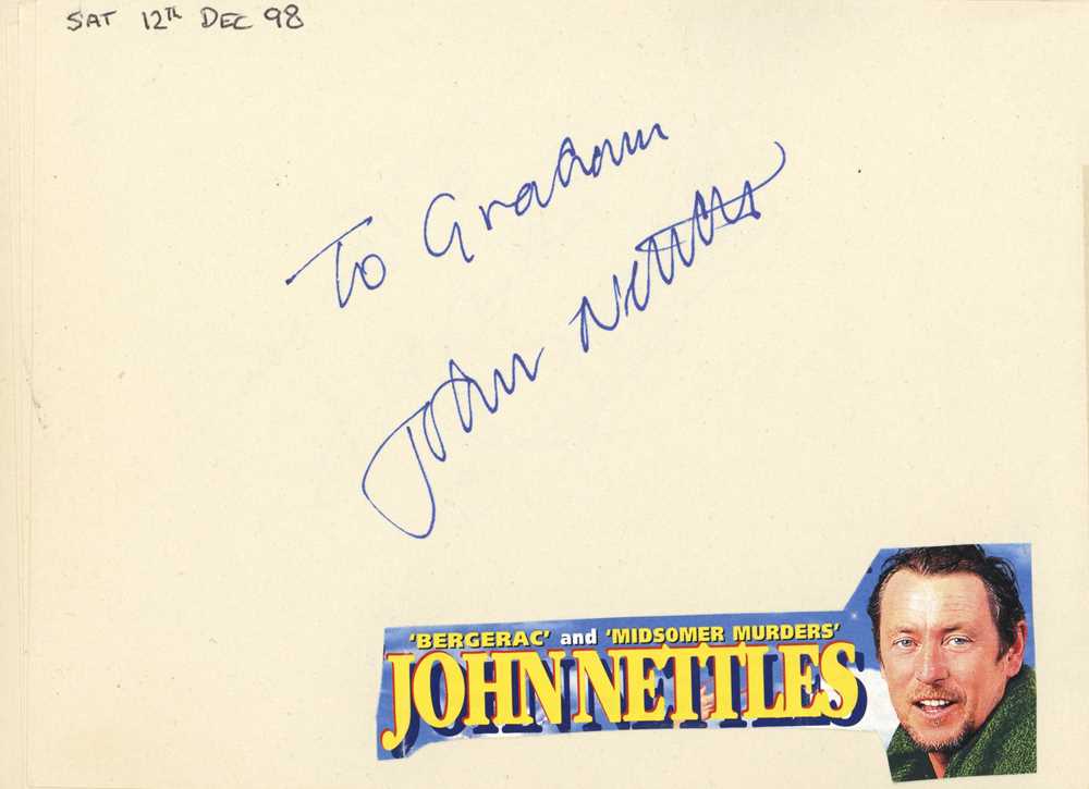 Lot 96 - Autograph Albums.- Entertainers & Footballers