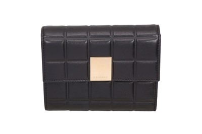 Lot 411 - Chanel Black Chocolate Bar Wallet