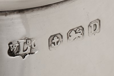 Lot 294 - A George V sterling silver SOS Pascall’s patent covered sugar bowl and tongs, Birmingham 1928 by W Coulthard Ltd