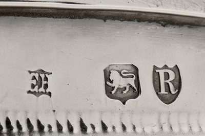 Lot 86 - A Victorian sterling silver Anglo – Indian style three-piece tea service, London 1892 by Edward Hutton