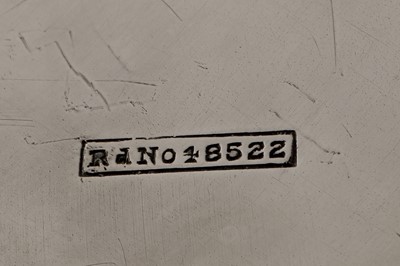 Lot 86 - A Victorian sterling silver Anglo – Indian style three-piece tea service, London 1892 by Edward Hutton