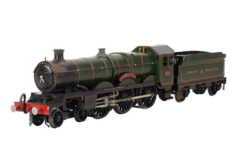 Lot 171 - A COMMERCIALLY BUILT O GAUGE CASTLE CLASS 'WINDSOR CASTLE'  LOCOMOTIVE & TENDER