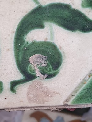 Lot 220 - A COLLECTION OF EARLY 20TH CENTURY ART NOUVEAU TILES