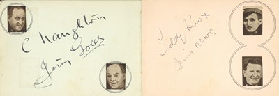Lot 88 - Autograph Album.- Vintage Actors & Entertainers