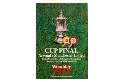 Lot 542 - 1979 FA Cup Final.- Arsenal v Manchester United