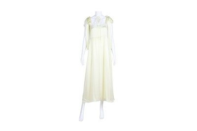Lot 240 - Stella McCartney Lemon Silk Resort Maxi Dress - Size 40