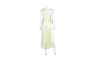 Lot 240 - Stella McCartney Lemon Silk Resort Maxi Dress - Size 40