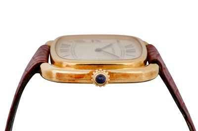 Lot 452 - CARTIER GONDOLE HORIZONTALE JUMBO DRESS WATCH - 18K GOLD