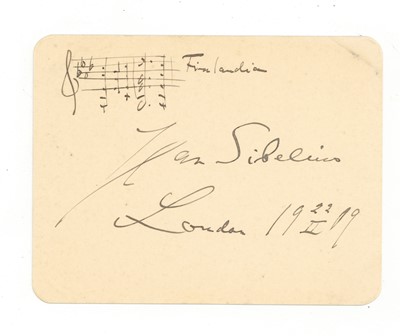 Lot 355 - Sibelius (Jan)