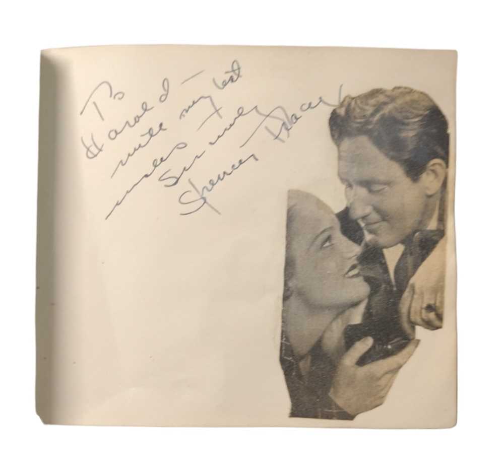 Lot 78 - Autograph Album.- Actors & Entertainers