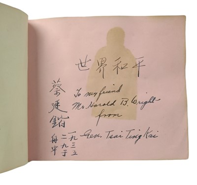 Lot 78 - Autograph Album.- Actors & Entertainers