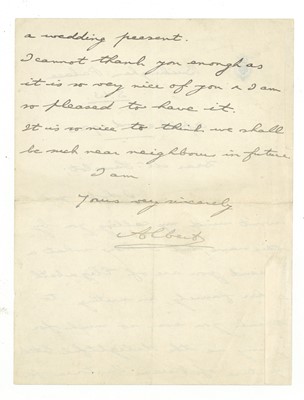 Lot 492 - Prince Albert, Duke of York