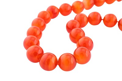 Lot 112 - TIFFANY Ι A 'PALOMA PICASSO' AGATE BEAD NECKLACE