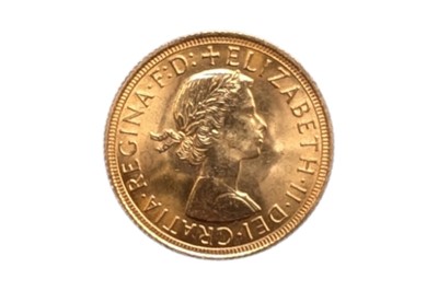 Lot 48 - ELIZABETH II (1952 - 2022), 1963 SOVEREIGN.