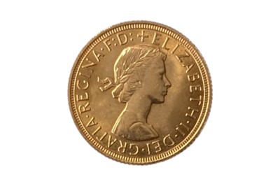 Lot 47 - ELIZABETH II (1952 - 2022), 1963 SOVEREIGN.