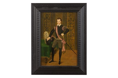 Lot 168 - BRITISH SCHOOL (MID - LATE 19TH CENTURY) AFTER SIR ANTHONY VAN DYKE; PAULUS VAN SOMER; FRANS PORBUS; NICHOLAS HILLIARD