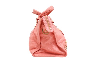Lot 41 - Balenciaga Pink Part Time City Motorcycle Bag
