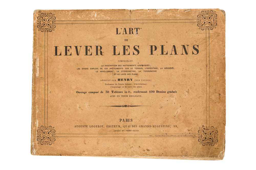 Lot 173 - Henry. L’Art de Lever Les Plans, [c.1850]