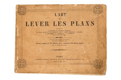 Lot 247 - Henry. L’Art de Lever Les Plans, [c.1850]