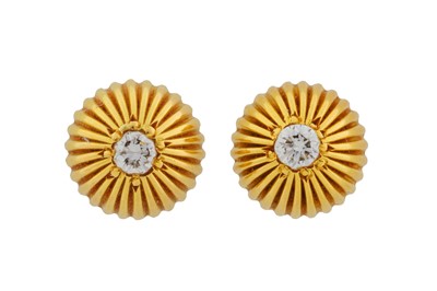 Lot 208 - DIAMOND EARSTUDS, CIRCA 1979