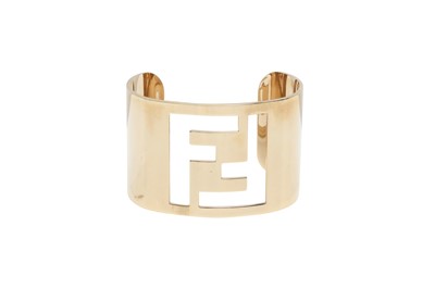 Lot 366 - Fendi Cutout FF Cuff Bracelet