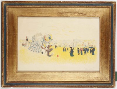 Lot 23 - Edouard Vuillard (French, 1868-1940). 'Jeux...