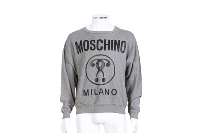 Lot 78 - Moschino Couture Men's Grey Sweatshirt - Size M