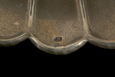 Lot 333 - A fine antique continental .830 Silver butter...