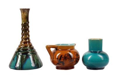 Lot 7 - CHRISTOPHER DRESSER (BRITISH, 1834-1904) FOR LINTHORPE ART POTTERY
