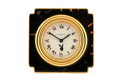 Lot 514 - CARTIER, MUST DE CARTIER X PLAYBOY - DESK/TABLE ALARM CLOCK