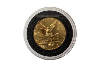 Lot 78 - MEXICO, 2002 GOLD 1/4 ONZA (1/4 OUNCE) LIBERTAD.