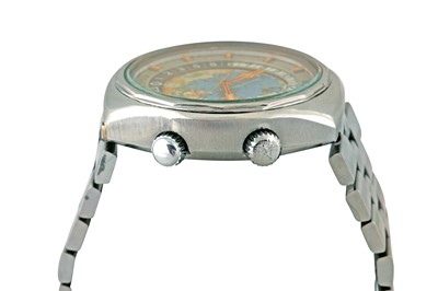 Lot 419 - EDOX GEOSCOPE BRACELET WATCH