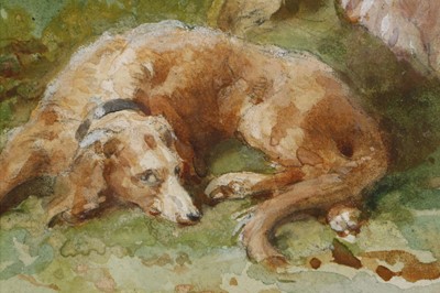 Lot 52 - H. de B., circa 1900. A pair of watercolour...