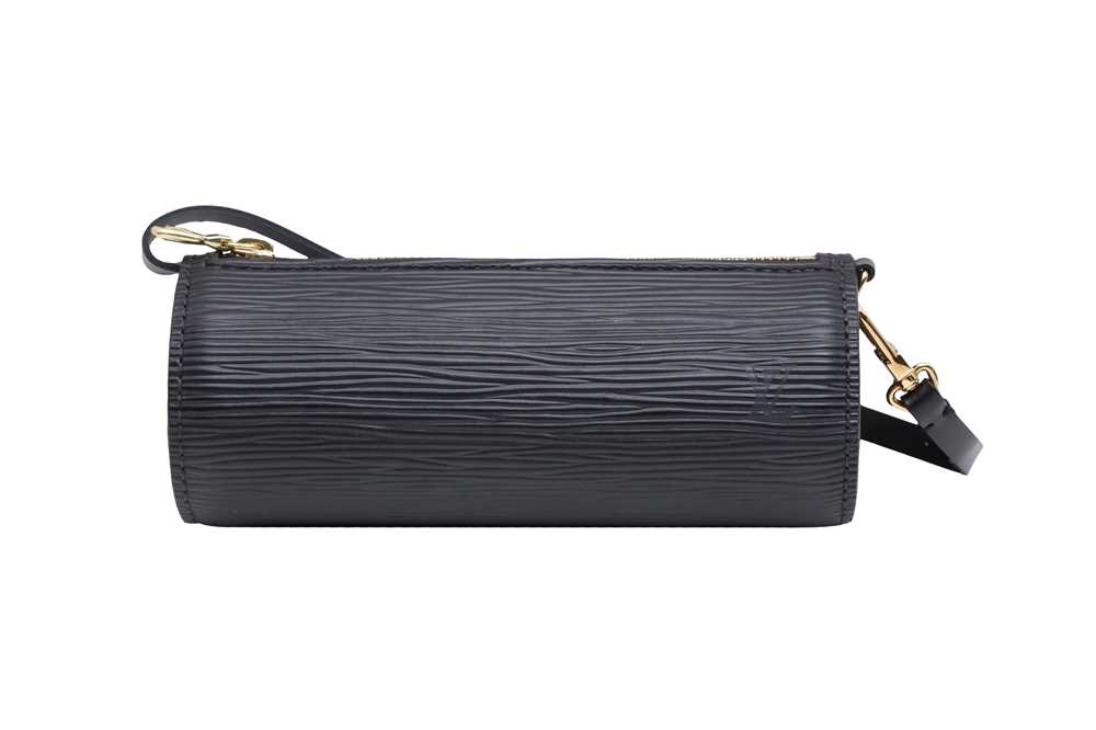 Lot 396 - Louis Vuitton Black Epi Mini Papillion Pochette