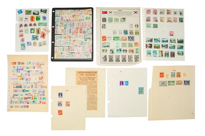 Lot 97 - South Korea Stamp Collection used + parcel post meter mark 1968