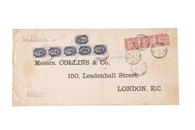 Lot 183 - China Russian P.O. Combination Cover 1903 to London