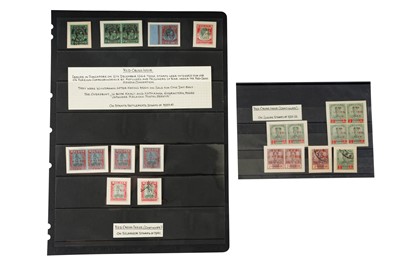 Lot 212 - Malaya Red Cross Johore 1922 and Singapore 1944