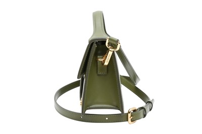 Lot 228 - Jacquemus Khaki Le Grand Bambino Bag