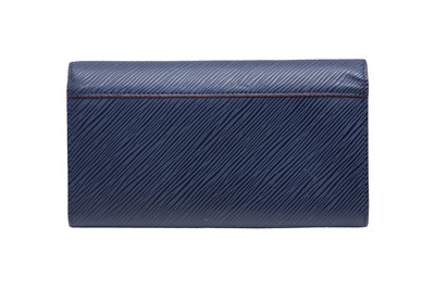 Lot 182 - Louis Vuitton Navy Epi Twist Wallet