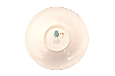 Lot 186 - AN EDWARDIAN HAND PAINTED ROYAL WORCESTER TEA SERVICE, DATE MARK FOR 1907