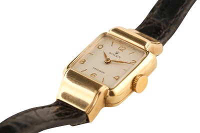 Lot 490 - VINTAGE ROLEX WATCH - 9K GOLD