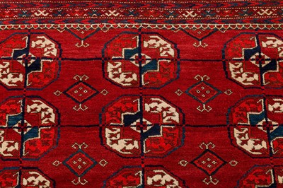 Lot 67 - A FINE BOKHARA LARGE RUG, TURKMENISTAN