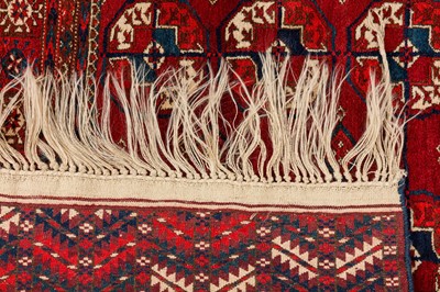 Lot 67 - A FINE BOKHARA LARGE RUG, TURKMENISTAN