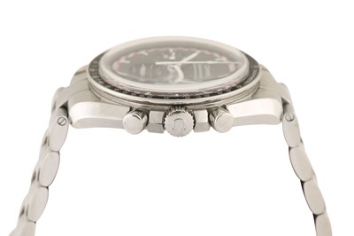 Lot 405 - OMEGA SPEEDMASTER 'TIN TIN' CHRONOGRAPH BRACELET WATCH