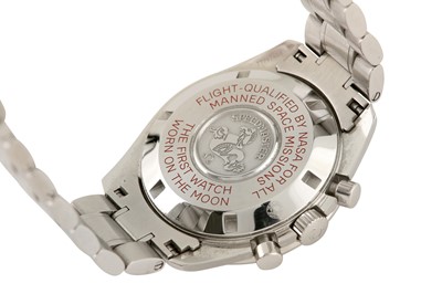 Lot 405 - OMEGA SPEEDMASTER 'TIN TIN' CHRONOGRAPH BRACELET WATCH