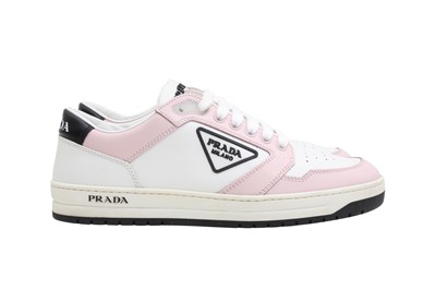Lot 42 - Prada Pink Downtown Low Sneaker - Size 38