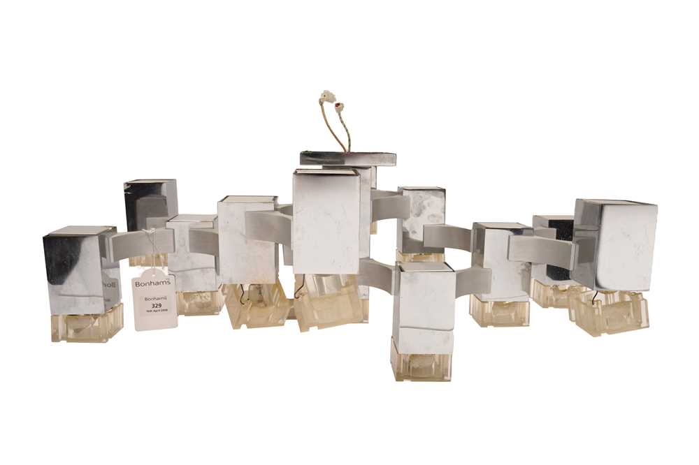 Lot 194 - GAETANO SCIOLARI (ITALIAN 1927-1994) FOR LIGHTOLIER